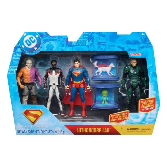 Superman Other - Superman - DC Comics Superman TRGX Action Figure Set 6" - 4pk Blue